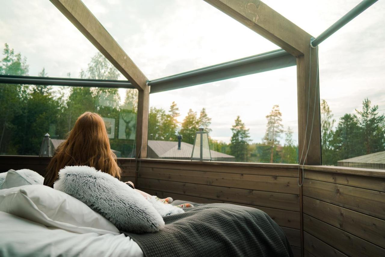 Revontuli Resort Glass Igloos Hankasalmi Екстериор снимка