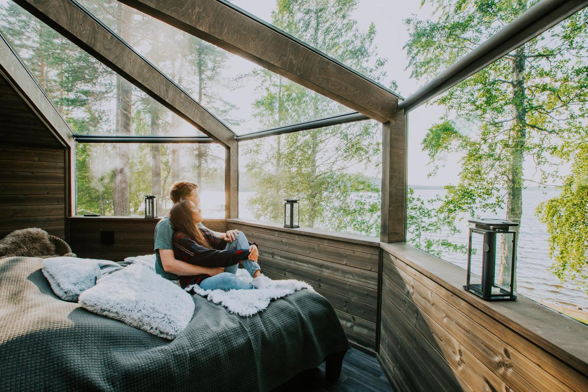 Revontuli Resort Glass Igloos Hankasalmi Екстериор снимка